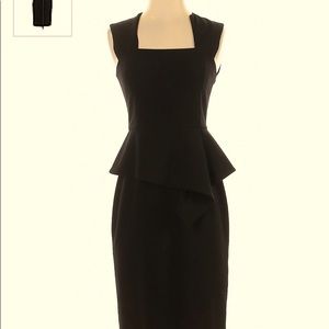 BCBGMaxazria peplum dress